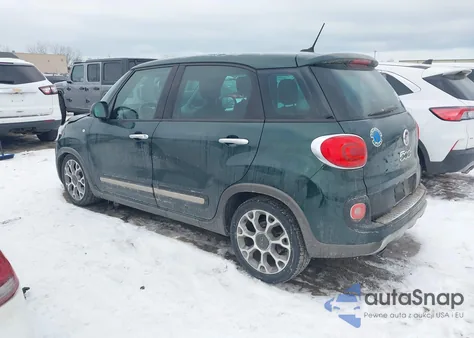 2014 Fiat 500L Trekking z USA, uszkodzony, nr VIN ZFBCFADH7EZ019488